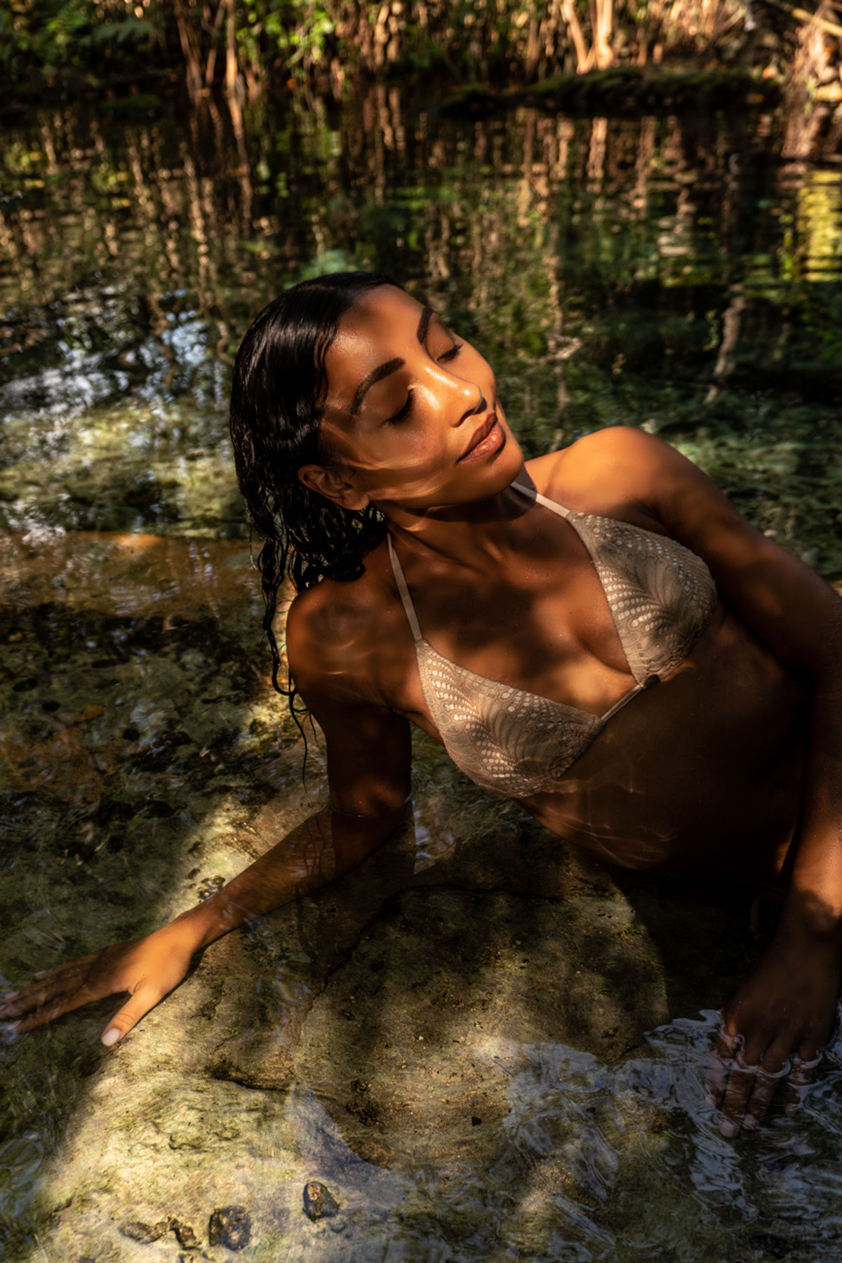 Cenote Photoshoot in Tulum